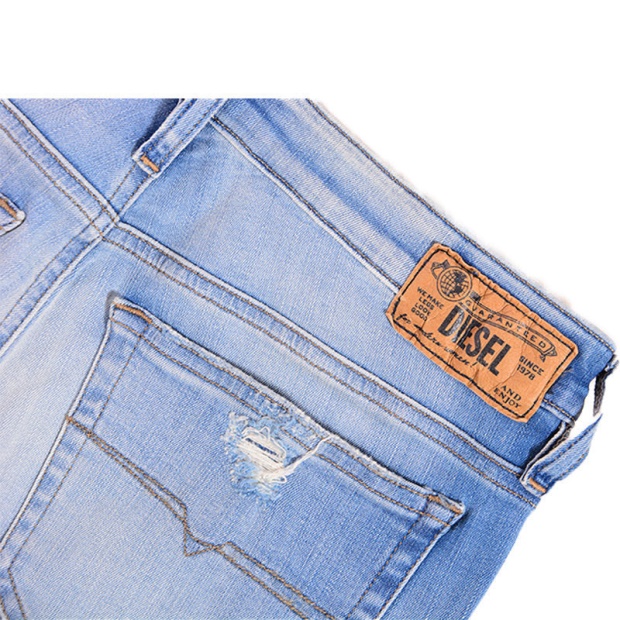 Skinzee R4Tm8 Women's Jeans Super Slim Skinny Regular Waist Fit Pants Diesel UK