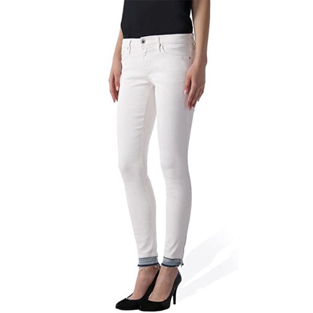 Skinzee Low Zip 08T43 Women's Jeans Super Slim Skinny Low Waist Fit Pants Diesel UK