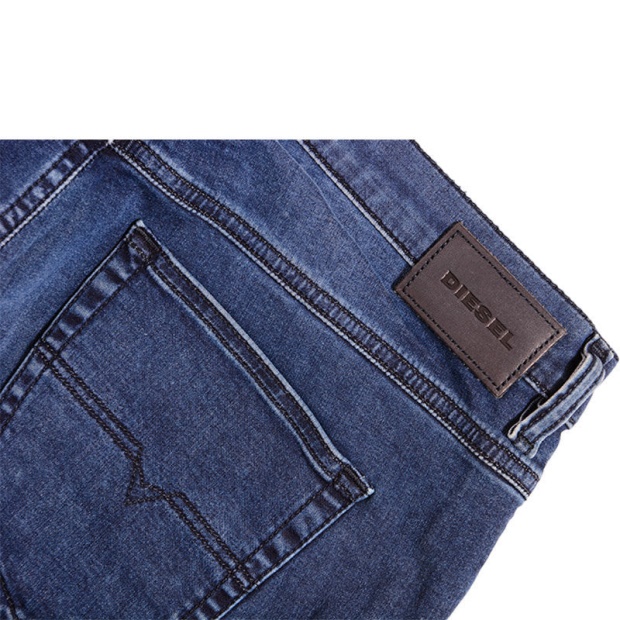 Diesel UK Belthy Ankle 0675L Women's Jeans Regular Slim Straight Low Waist Fit Pants