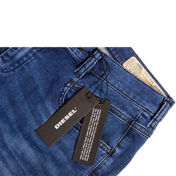 Diesel UK Belthy Ankle 0675L Women's Jeans Regular Slim Straight Low Waist Fit Pants