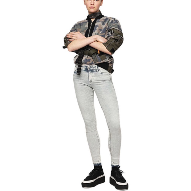 Slandy 086Af Women's Jeans Super Slim Skinny Regular Waist Fit Trousers Diesel UK