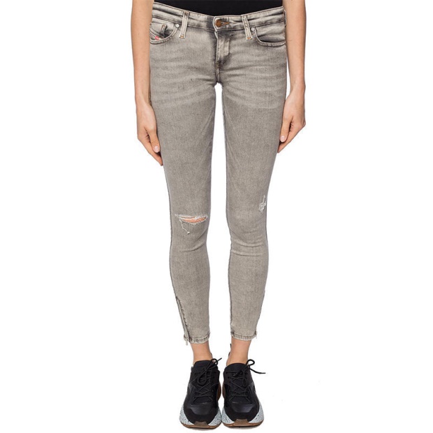 Skinzee Low Zip 084Up Women's Jeans Super Slim Skinny Low Waist Fit Pants Diesel UK