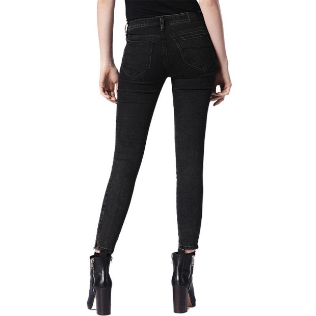 Skinzee Zip 0687G Women's Jeans Super Slim Skinny Regular Waist Fit Pants Diesel UK