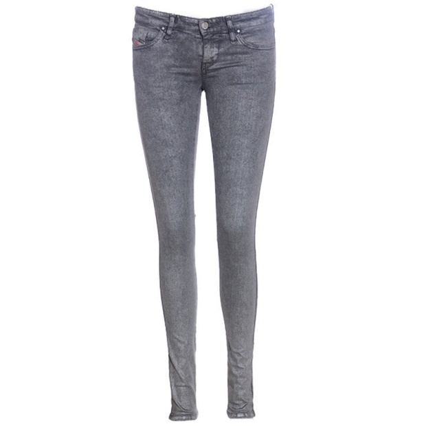 Skinzee Low 0669J Women's Jeans Super Slim Skinny Low Waist Fit Pants Diesel UK