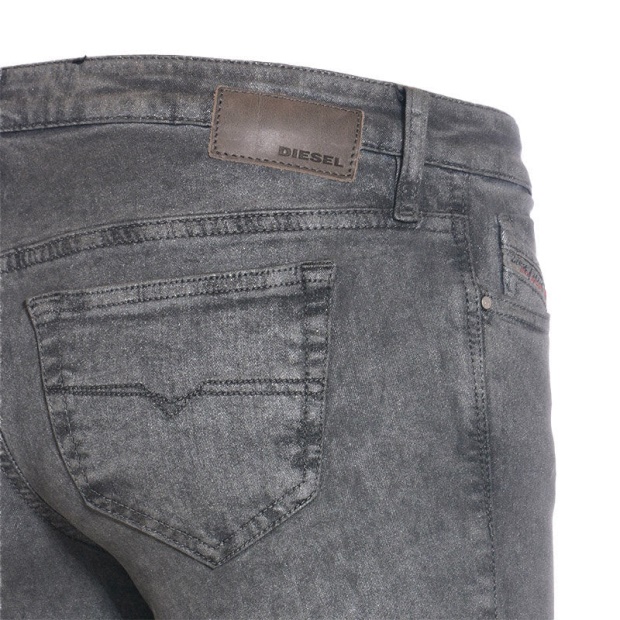 Skinzee Low 0669J Women's Jeans Super Slim Skinny Low Waist Fit Pants Diesel UK