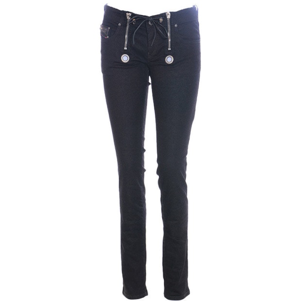 Grupee 0608S Women's Sweat Jogg Jeans Stretch Skinny Fit Denim Pants Diesel UK