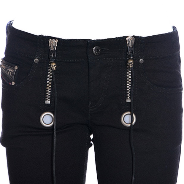 Grupee 0608S Women's Sweat Jogg Jeans Stretch Skinny Fit Denim Pants Diesel UK