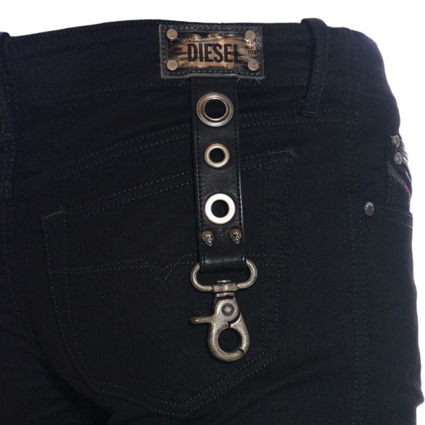 Grupee 0608S Women's Sweat Jogg Jeans Stretch Skinny Fit Denim Pants Diesel UK