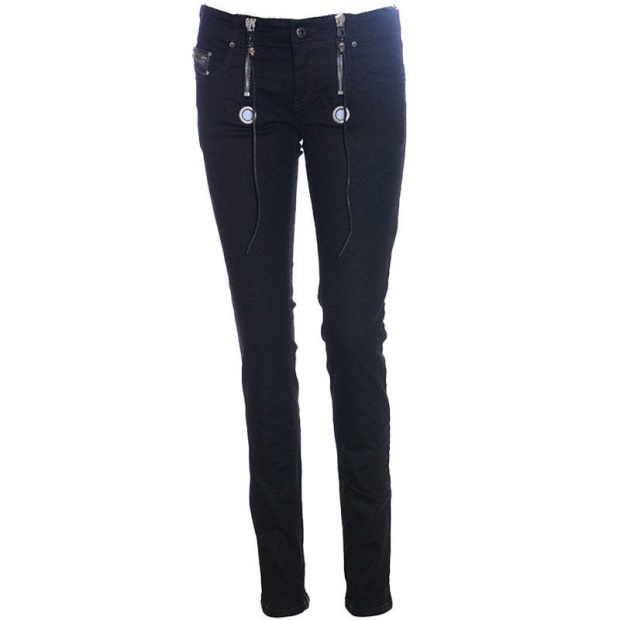 Grupee 0608S Women's Sweat Jogg Jeans Stretch Skinny Fit Denim Pants Diesel UK