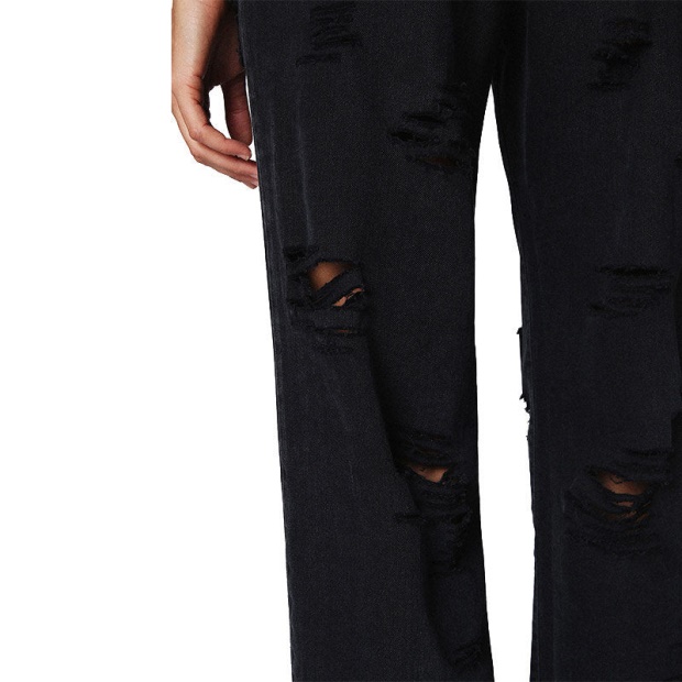 Diesel UK Niclah 084Nz Women's Jeans Denim Regular Straight High Waist Fit Pants