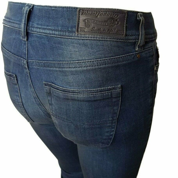 Lowleeh 0857C Women's Jeans Denim Stretch Slim Bootcut Low Waist Fit Pants Diesel UK