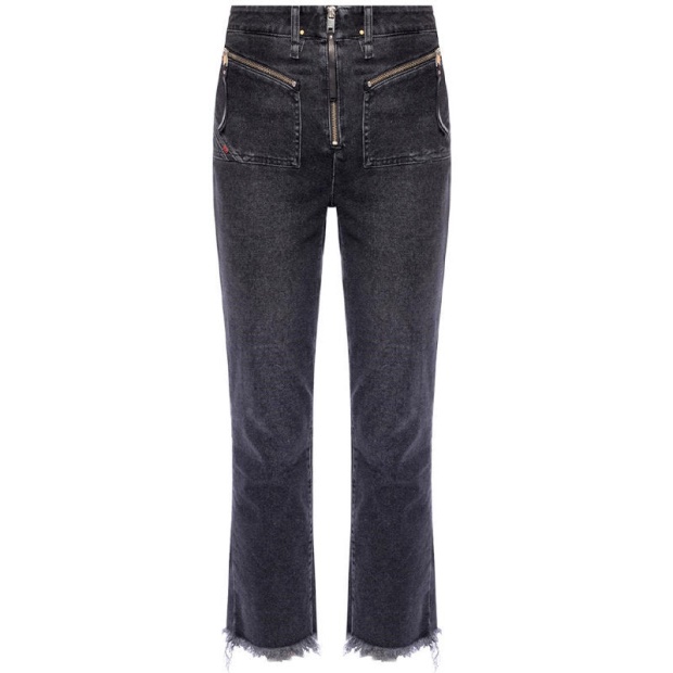 D Earlie 089Ap Women's Jeans Denim Casual Slim High Waist Flare Style Pant Diesel UK