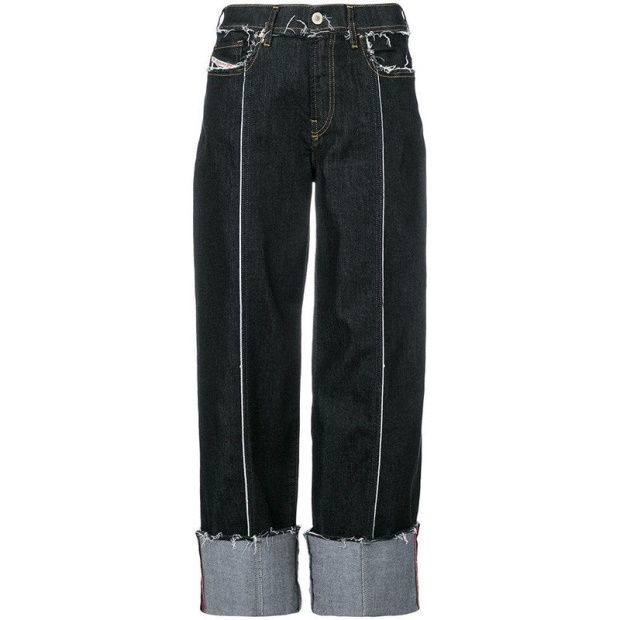 Widee F 0699G Women's Jeans Denim Regular Straight High Waist Fit Pants Diesel UK