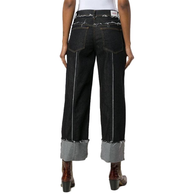 Widee F 0699G Women's Jeans Denim Regular Straight High Waist Fit Pants Diesel UK