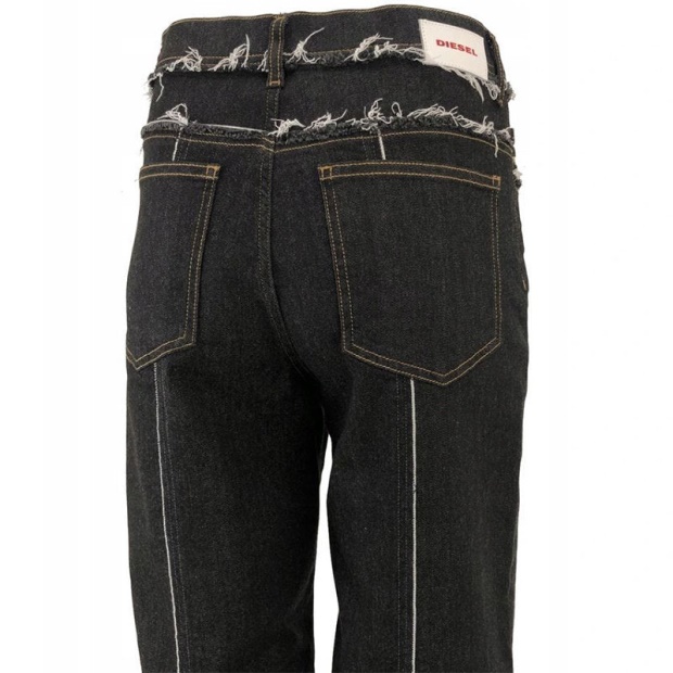 Widee F 0699G Women's Jeans Denim Regular Straight High Waist Fit Pants Diesel UK