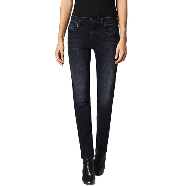 Sandy 0686B Women's Jeans Regular Slim Straight Regular Waist Fit Trouser Diesel UK