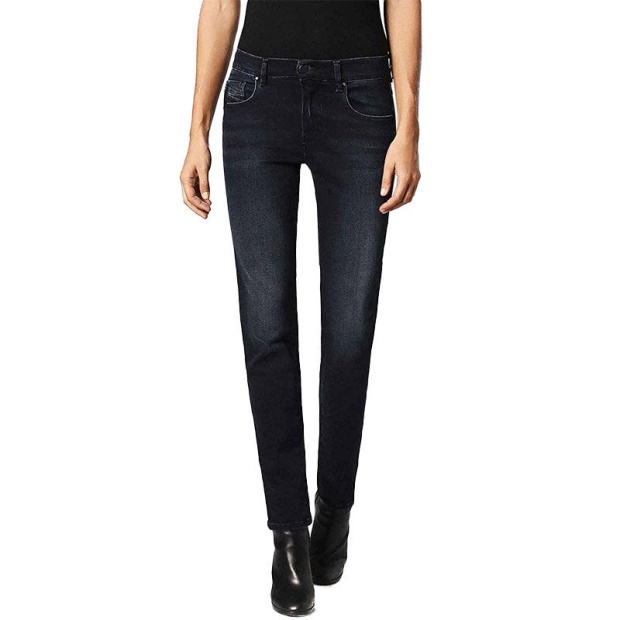 Sandy 0686B Women's Jeans Regular Slim Straight Regular Waist Fit Trouser Diesel UK